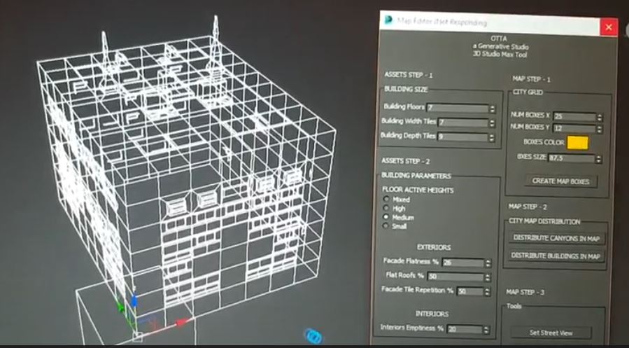 3dsmax Building Generator